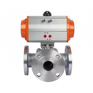 [Hot Item] Stainless Steel Three Way Ball Valve