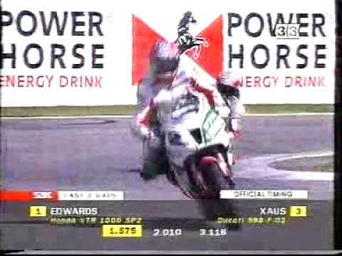 WSBK 2002 13 Italian Round Imola Race 1