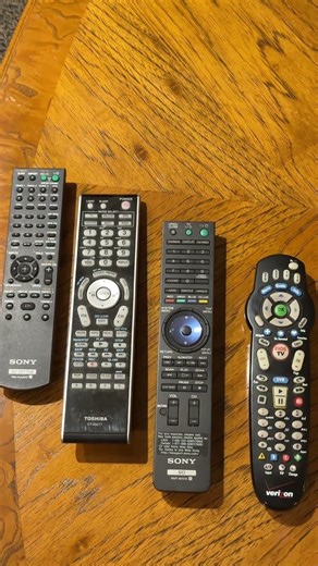 In the past, we only had one remote. #remote #remotes #tv