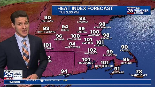 Summer scorcher: Here’s how hot it will get in Mass. today as heat advisory continues
