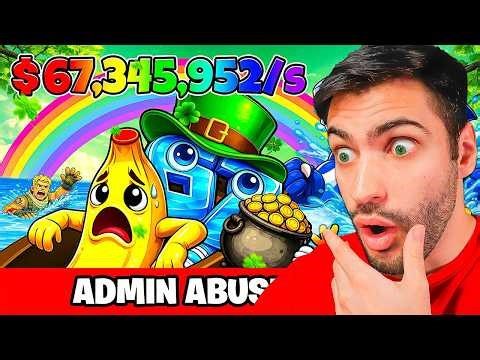 🔴St. PATRICKS DAY EVENT + ADMIN ABUSE in Fortnite Fruits VS Brainrot! NEW SECRET CODES (LIVE)