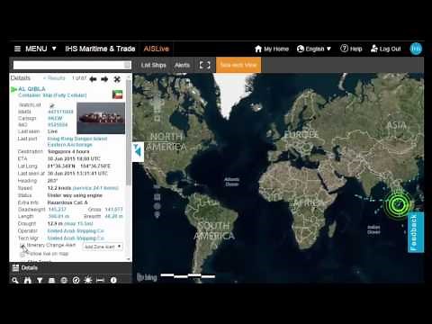 Showcasing the new IHS Maritime Portal