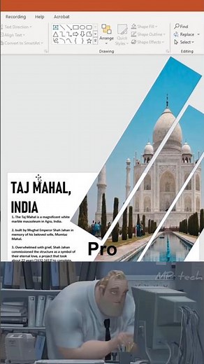 Title slides tutorial in powerpoint 😱 #powerpoint #office #presentation