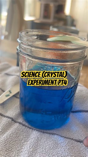 Crystal Experiment pt4 #science #fun #hollowknight #nature #family #cool #crystals #experiment