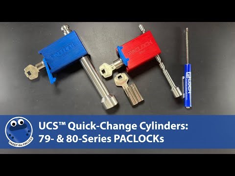 UCS™ Quick-Change Cylinder Series: 79/80 Series PACLOCKs