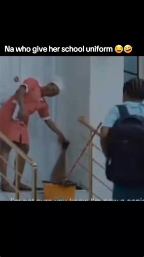 Funny School Uniform Reaction: 'Na who give her school uniform'