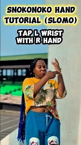 Snokonoko Hand move Tutorial for all #snokonoko #dance #danceshorts #amapiano #viral #youtubeshorts