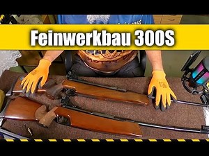 🇩🇪 World-class used for little money: Match air rifle Feinwerkbau 300S (and differences to the 300)