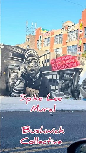Bushwick Collective’s Tribute to Spike Lee