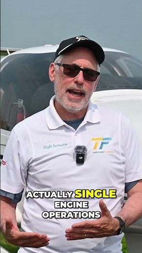 DA42 NG Part 2: Mastering Single Engine Flight #shorts