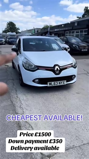 RENAULT CLIO 1.2 FULL SERVICE HISTORY MANUAL ONLY £1,500 #delivery #carsforsale #cheapaschips #renaultclio #free