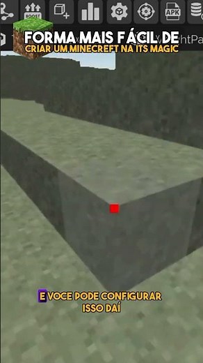 Te ensino a criar um MINECRAFT em segundos com a ITS Magic engine