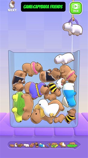 Playing Capybara Friends 👌 #fyp #mobilegame #gaming #capybara #puzzlegame #suika #looksmax #mewing #mogged #capybaratiktok #capybaralove #mog #cat #raccoon #plushies #capybaras #capybaramemes #trending
