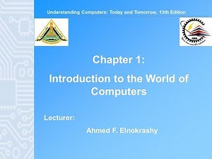 01 "Introduction to the World of Computers" P1/3