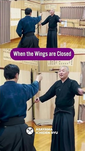 When the Sickle Wings are Closed