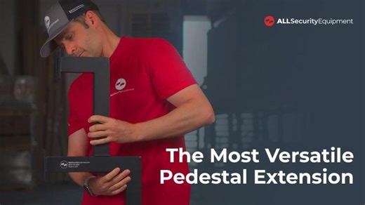 The Most Versatile Access Control Pedestal Extension for Gate Installations | All Security Equipment | All Security Equipment