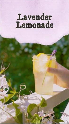 🍋 Sparkling Lavender Lemonade – Garden Fresh & Refreshing 💜