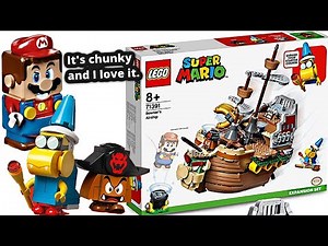 LEGO Super Mario Bowser's Airship! Summer 2021 set!