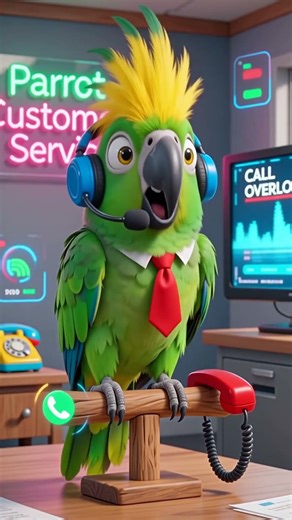Funny AI Parrot Runs Sassy Customer Service – Phone Call Fail 2026!