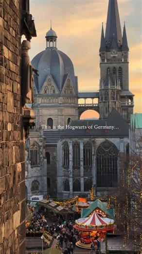 Marta Heine-Geldern | For all the Harry Potter fans - welcome to Aachen in Germany — quiet streets, deep history, and so much soul ✨ @aachentourismus If you’re... | Instagram