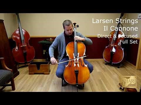 SHAR Workshop: Larsen Il Cannone Cello Strings Reviewed