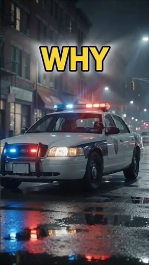 🚓 Why Do American Police Cars Have Light Bars? 🚨 The Hidden Reason Explained 🇺🇸