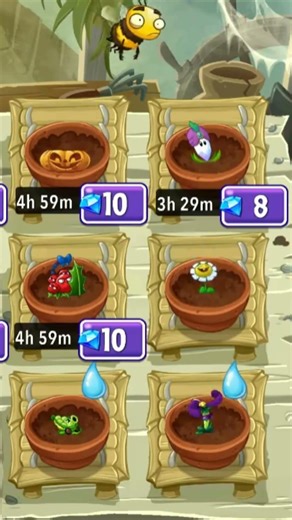 Watering My Plants in Plants vs Zombies 🌱💧 PVZ Relaxing Gameplay #zombie #pvz2 #animation