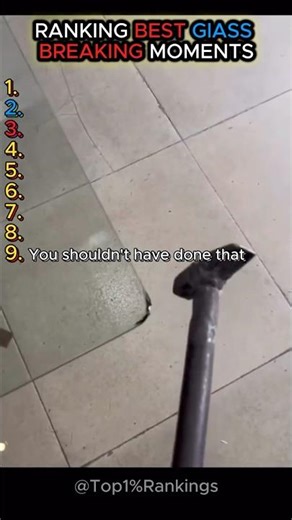 Ranking These Painful Glass Moments #shorts #relatable #ouch