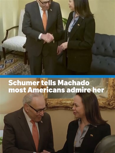 Admiración por María Corina Machado en EE.UU.