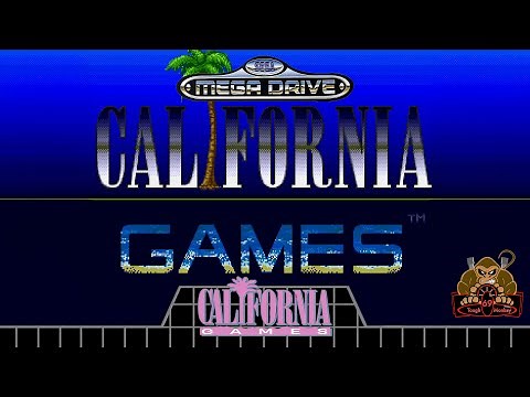 California Games (1991) Sega Mega Drive / Genesis - Complete Play-through - Retro Gaming