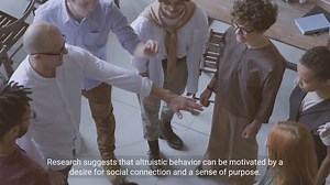 The Psychology of Altruism