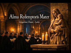 Alma Redemptoris Mater – Gregorian Chant (Latin) | Marian Antiphon for Advent Prayer