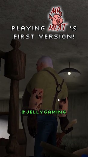 Mr. Meat's first version sure does look different! #jellygaming #mrmeat #keplerians #shorts