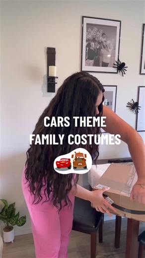 Our 2023 Halloween family costumes and of course its Lightning McQueen & his pit crew! 🏎️🏁 #lightningmcqueen #familycostumes #costumeideas #toddlercostumes #pitcrewfam #carstheme #carstheme #halloweencostume #halloweenideas #towmater #familygoals #toddlerhalloweenfinds