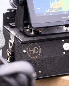TOOL-LESS Front Panel Access! What's your favorite HD shuttle feature? 🤔 #fishinggear #scheelsoutdoors #hdinnovations #sonarfishing #garminfishing | HD Innovations Co