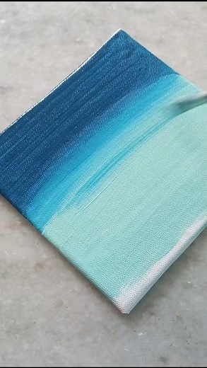 Canvas painting for beginners step by step | Acrylic paintings on canvas #art #music #ytshorts #yt