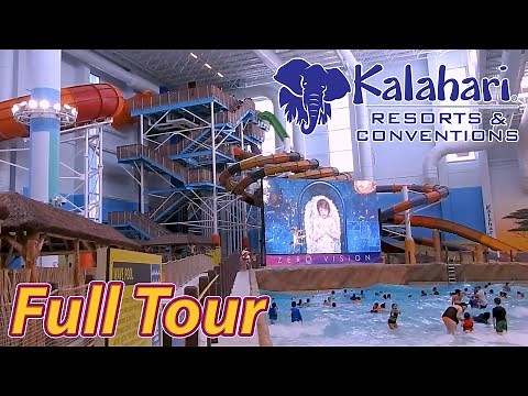 Kalahari Indoor Waterpark (Round Rock, Texas) | Full Tour