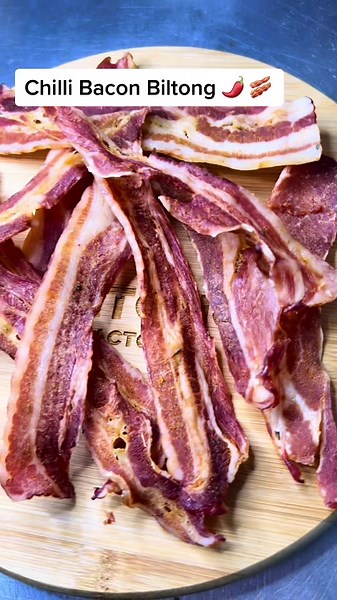 Delicious Chilli Bacon Biltong Taste Test!