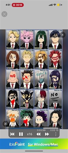 class 1a react each other 1 bakugou