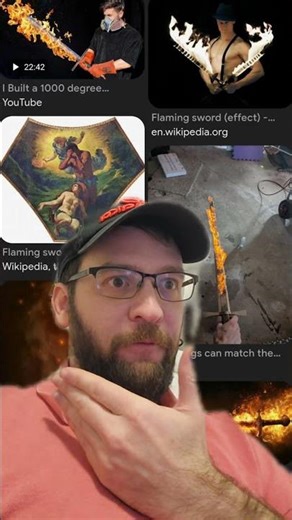 flaming swords #history #gaming #ttrpg #tabletopgaming #dungeonsanddragons #pathfinder