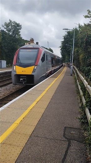 Greater Anglia Class 755 passing through Somerleyton Railway Station #train