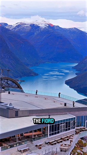 From fjord to mountain in just five minutes ⛰️ Loen Skylift takes you from sea level to the top of Mount Hoven - offering views you’ll never forget. Since opening in 2017, it’s become one of Norway’s top attractions, with over 182 000 visitors last year. Loen Skylift | Spectacular Norway