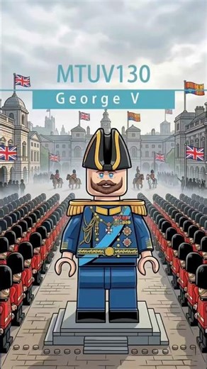 WWI King George V Minifig 🇬🇧 | British Historical Minifig Series