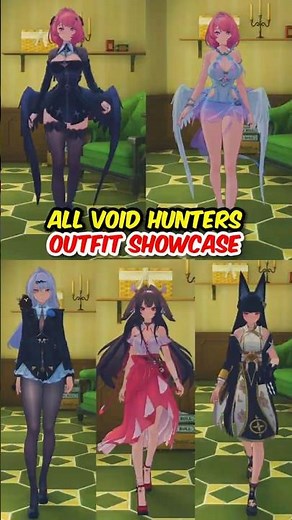 Every Void Hunter skin in ZZZ #zenlesszonezero #zzzero #remielle