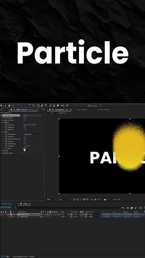 Text Particle Animation in After Effects | No Plugin | #TextParticleAnimation #AfterEffectsTutorial