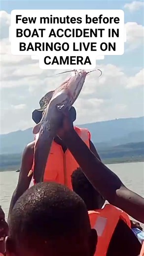 Lake Baringo Boat accident live on camera | Lil kibor comedy