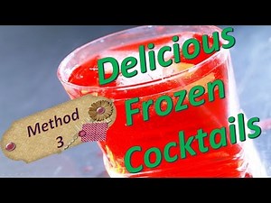 How to make easy Frozen cocktails recipe