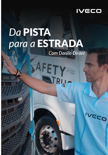 Na pista, nenhuma decisão acontece sozinha. 🏁🚛 Danilo Dirani sabe que a comunicação com a equipe e a leitura das informações são fundamentais para entender o que está acontecendo e agir no momento certo. Na estrada, essa lógica também está presente: telemetria, monitoramento e conectividade ajudam a transformar dados em decisões para uma operação mais inteligente e eficiente. ▶️ Dê o play e confira como estar conectado pode fazer a diferença dentro e fora das pistas. . #IVECO #SWay #DaPistaPar