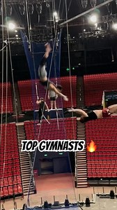 Top gymnasts 🔥 #circus #acrobatics #gymnast #flyingtrapeze #flip #цирк #top #skills #aerial