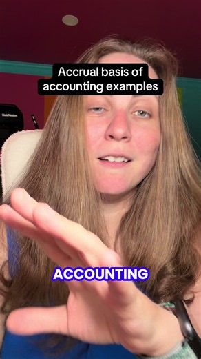 Accounting students - here are examples of the accrual basis of accounting #accounting #accountingstudent #accountingmajor #accountingtiktok #accountant